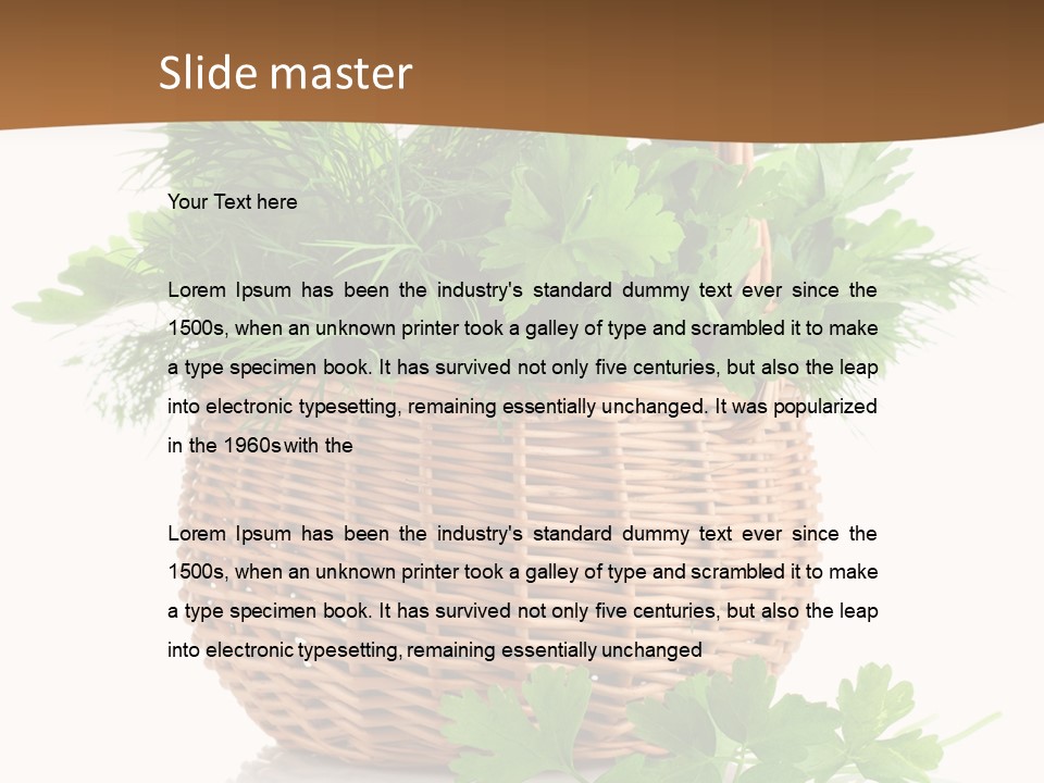 Meal Juicy Filled PowerPoint Template