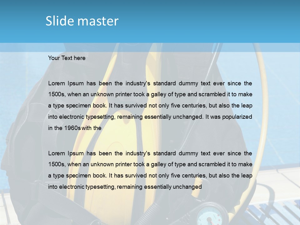 Device Flippers Nobody PowerPoint Template
