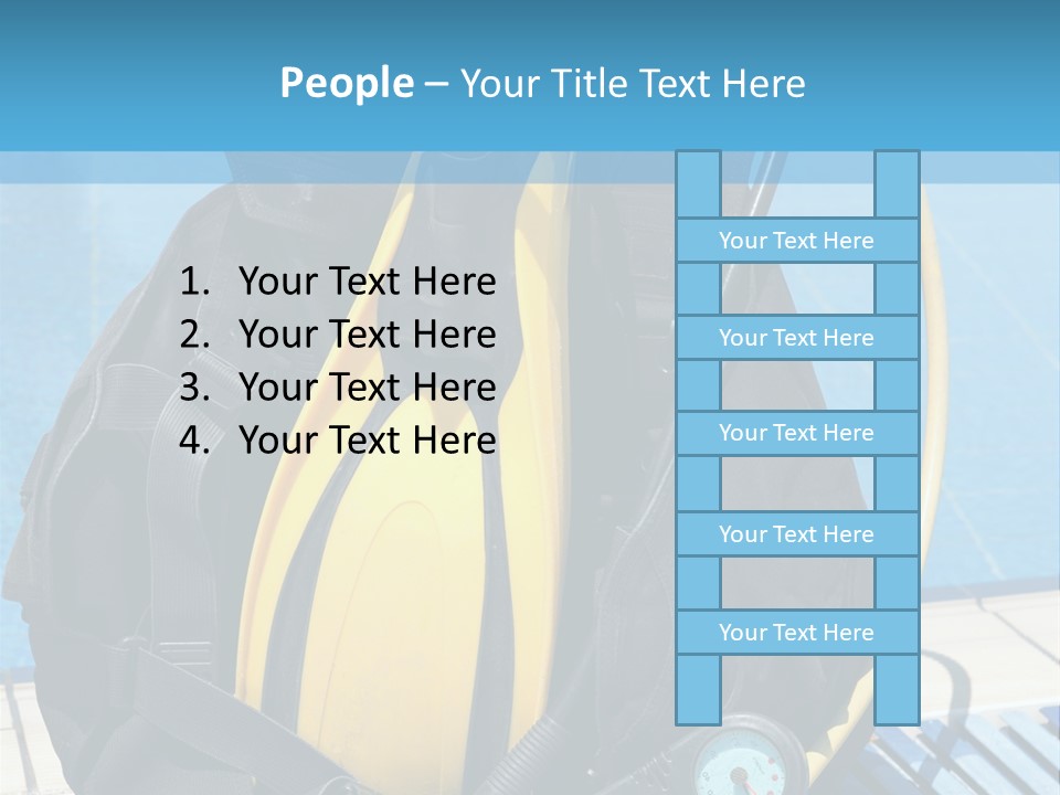 Device Flippers Nobody PowerPoint Template