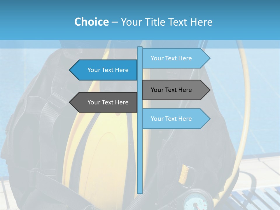 Device Flippers Nobody PowerPoint Template