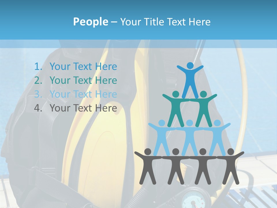 Device Flippers Nobody PowerPoint Template