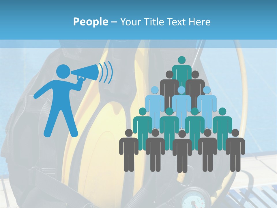 Device Flippers Nobody PowerPoint Template