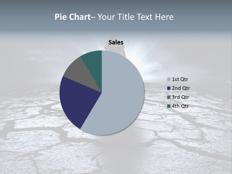 Explosion Sustainable Barren PowerPoint Template
