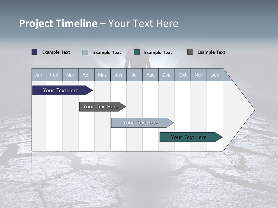 Explosion Sustainable Barren PowerPoint Template
