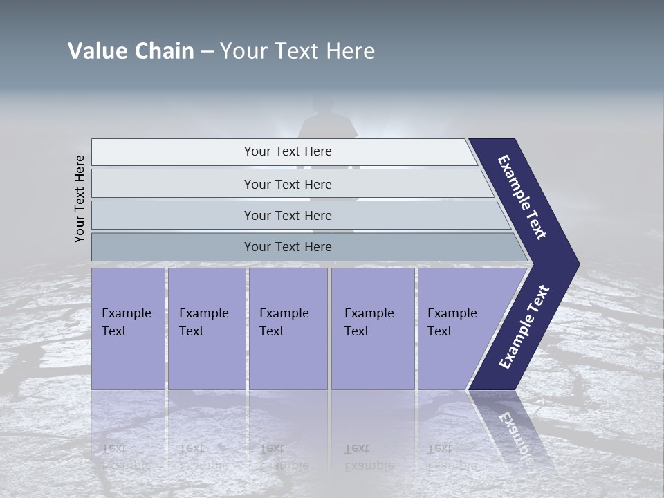 Explosion Sustainable Barren PowerPoint Template
