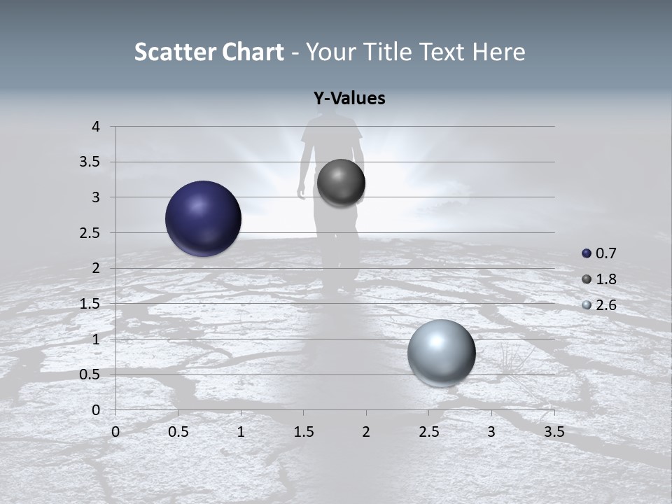 Explosion Sustainable Barren PowerPoint Template