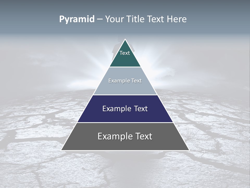 Explosion Sustainable Barren PowerPoint Template