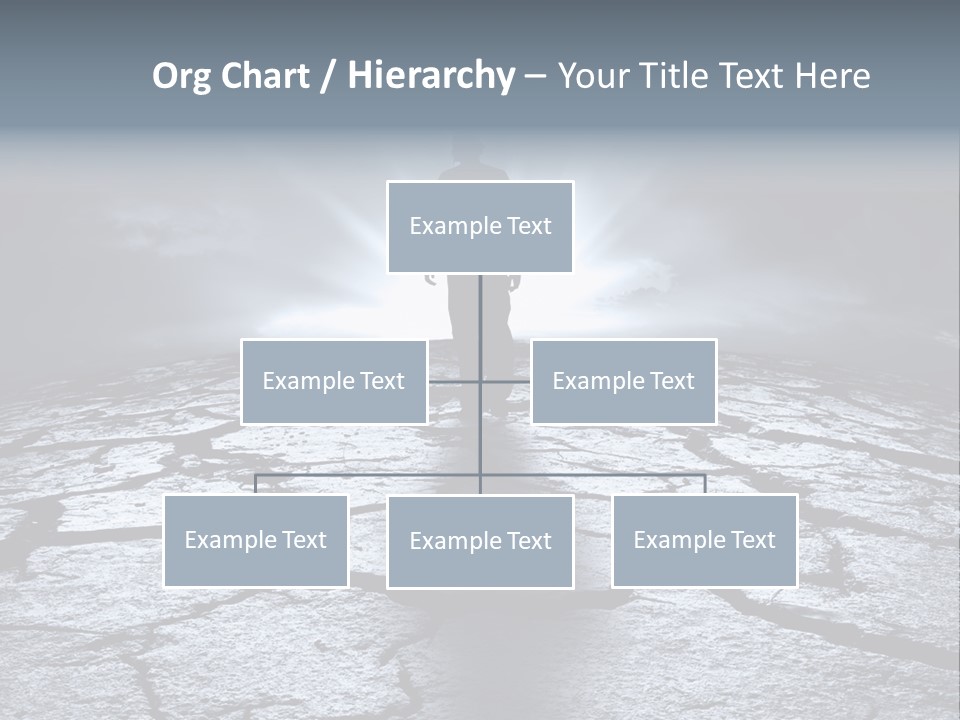 Explosion Sustainable Barren PowerPoint Template