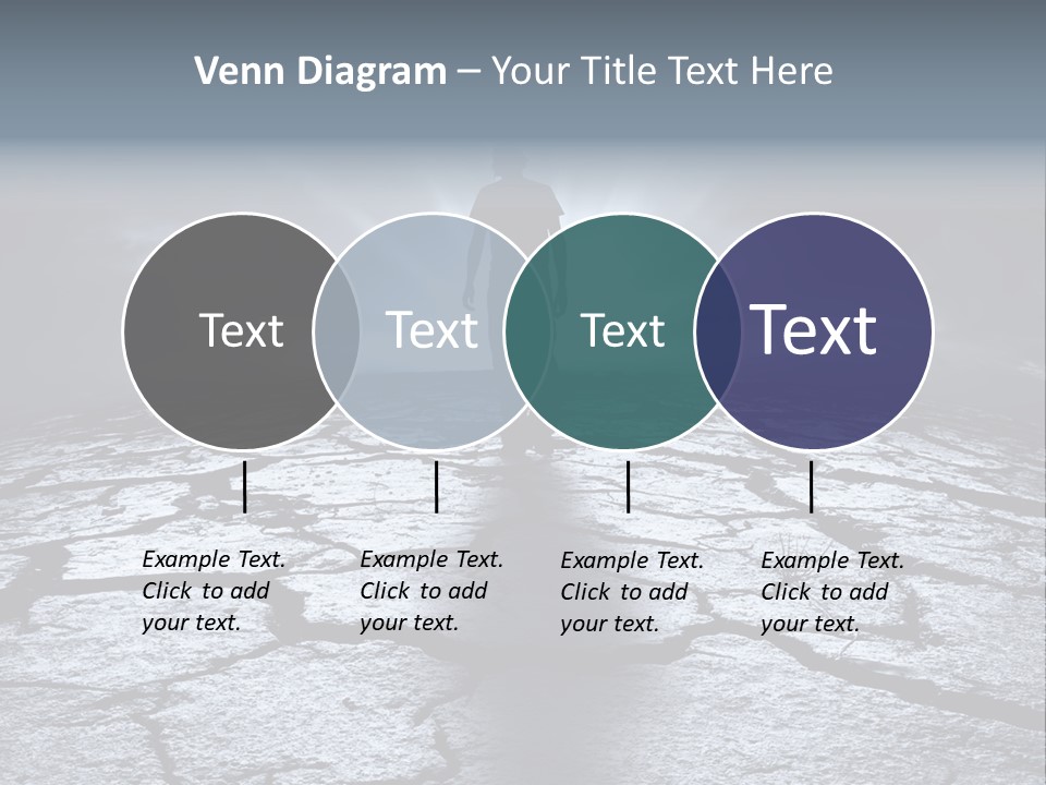 Explosion Sustainable Barren PowerPoint Template