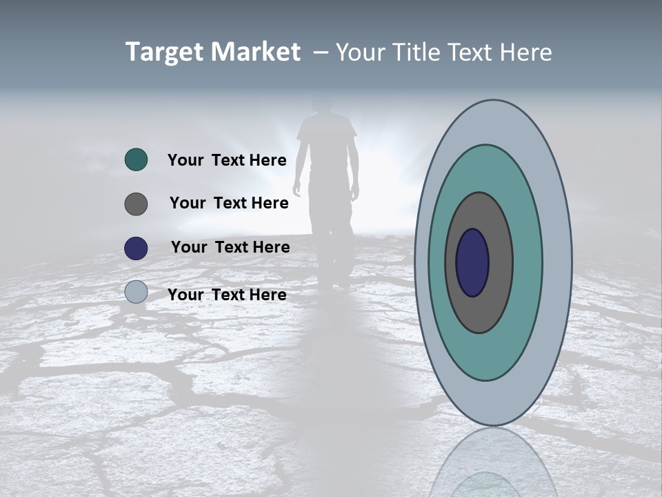 Explosion Sustainable Barren PowerPoint Template