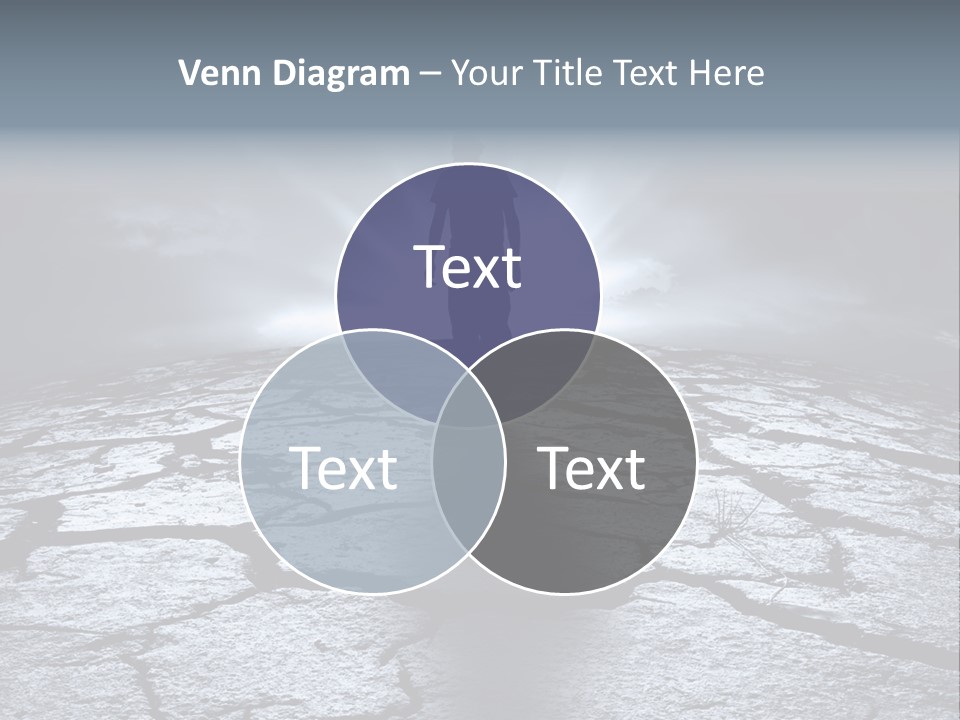 Explosion Sustainable Barren PowerPoint Template
