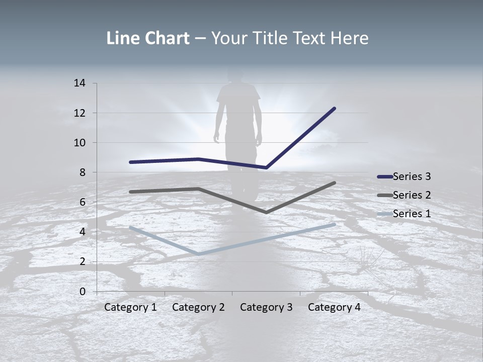 Explosion Sustainable Barren PowerPoint Template