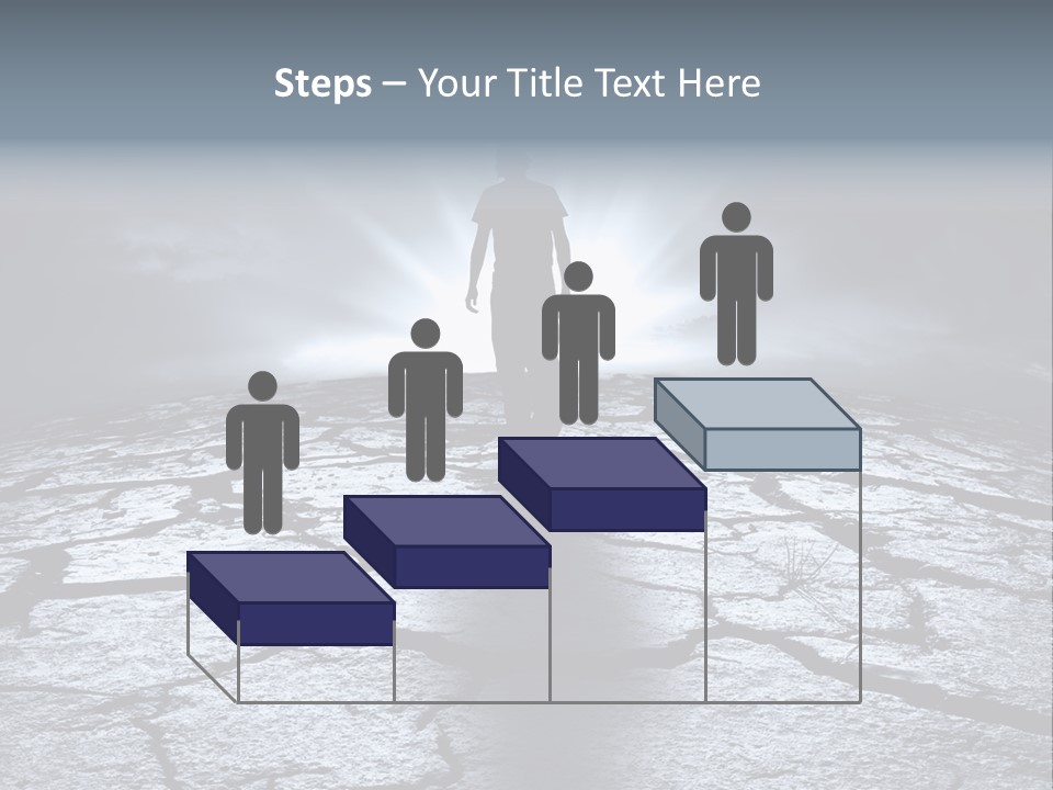 Explosion Sustainable Barren PowerPoint Template