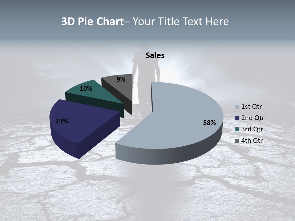 Explosion Sustainable Barren PowerPoint Template