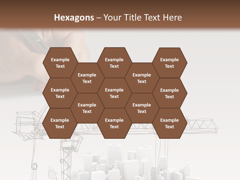 Exterior Ink Pen PowerPoint Template