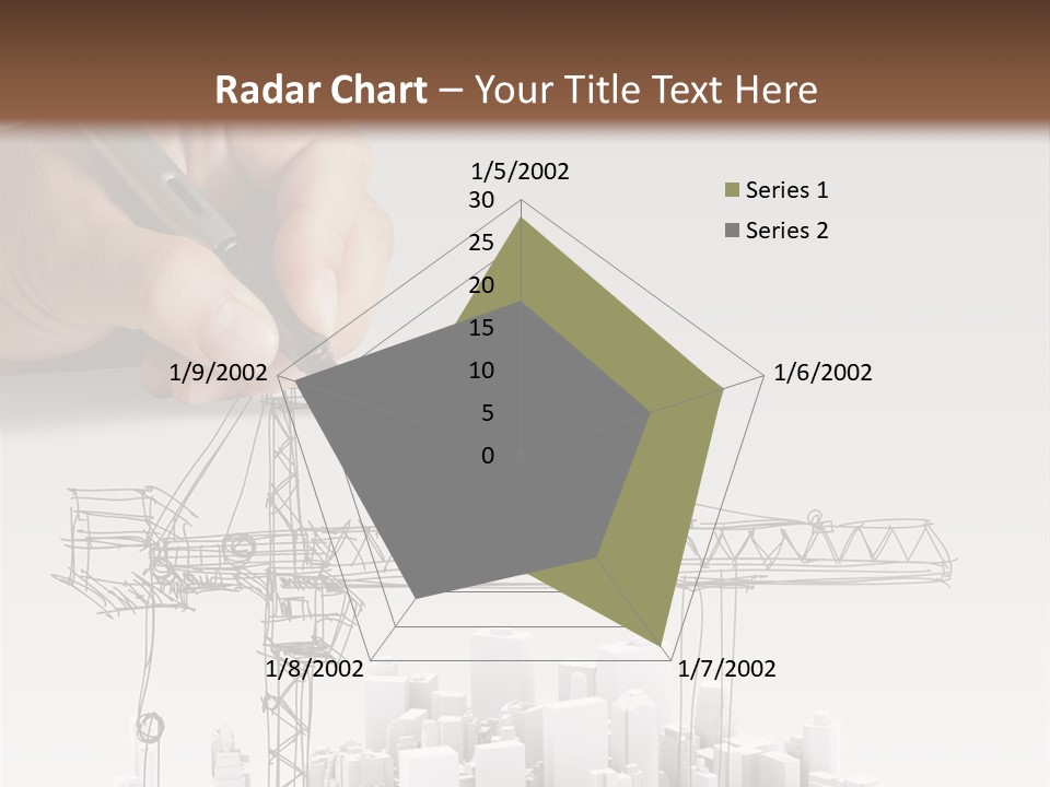 Exterior Ink Pen PowerPoint Template