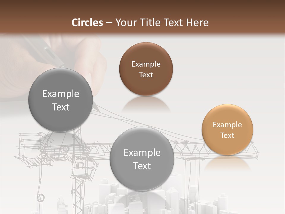 Exterior Ink Pen PowerPoint Template