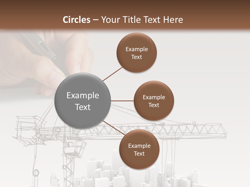 Exterior Ink Pen PowerPoint Template