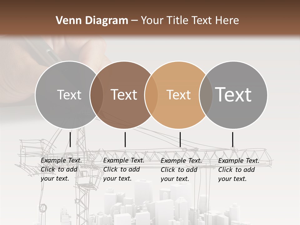 Exterior Ink Pen PowerPoint Template
