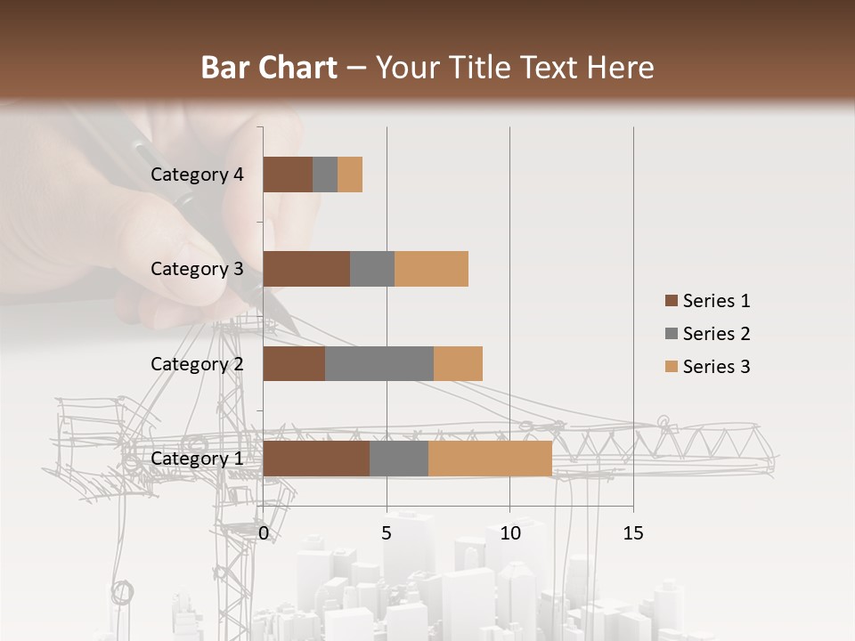 Exterior Ink Pen PowerPoint Template