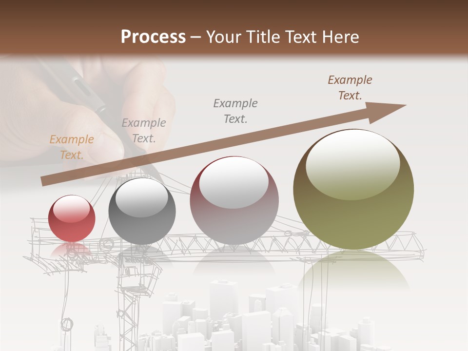 Exterior Ink Pen PowerPoint Template