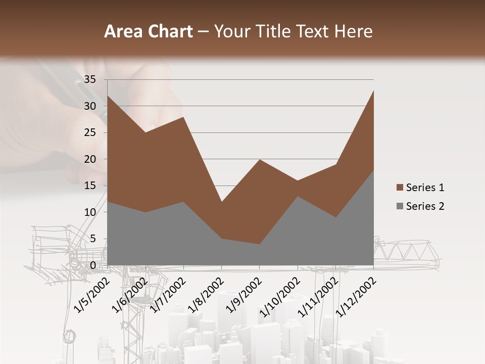Exterior Ink Pen PowerPoint Template