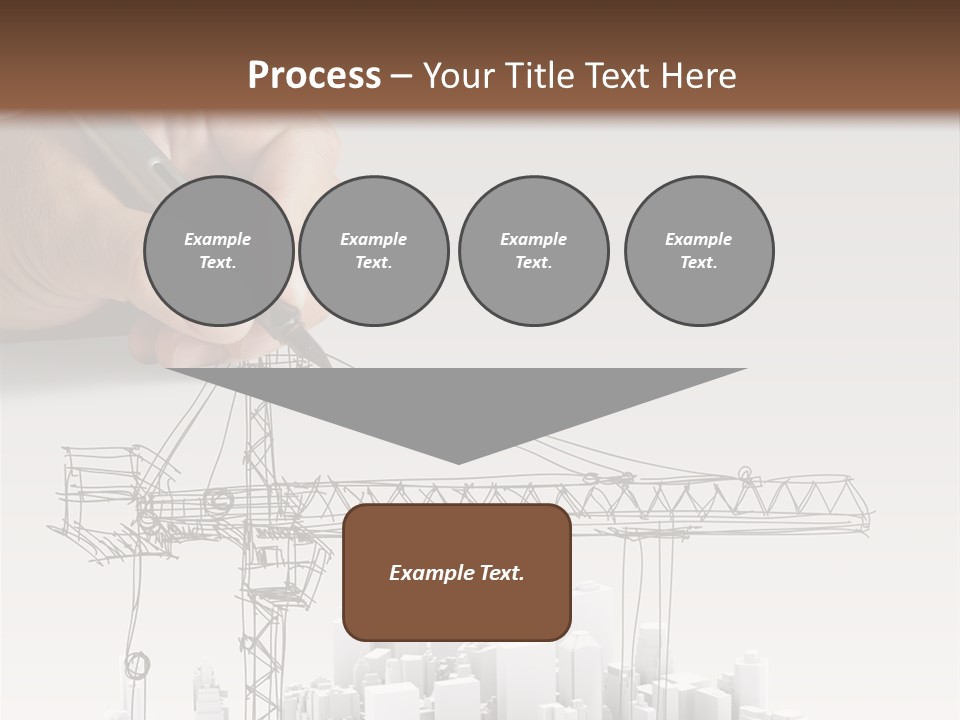Exterior Ink Pen PowerPoint Template