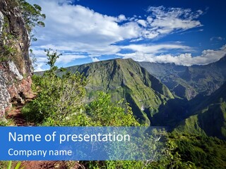 Indian Summit Mountain PowerPoint Template