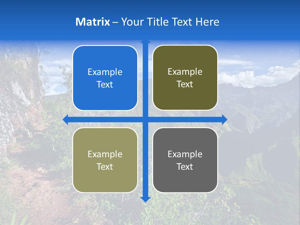 Indian Summit Mountain PowerPoint Template