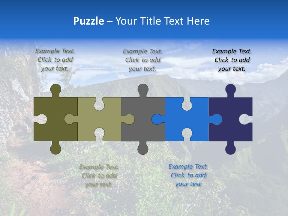 Indian Summit Mountain PowerPoint Template
