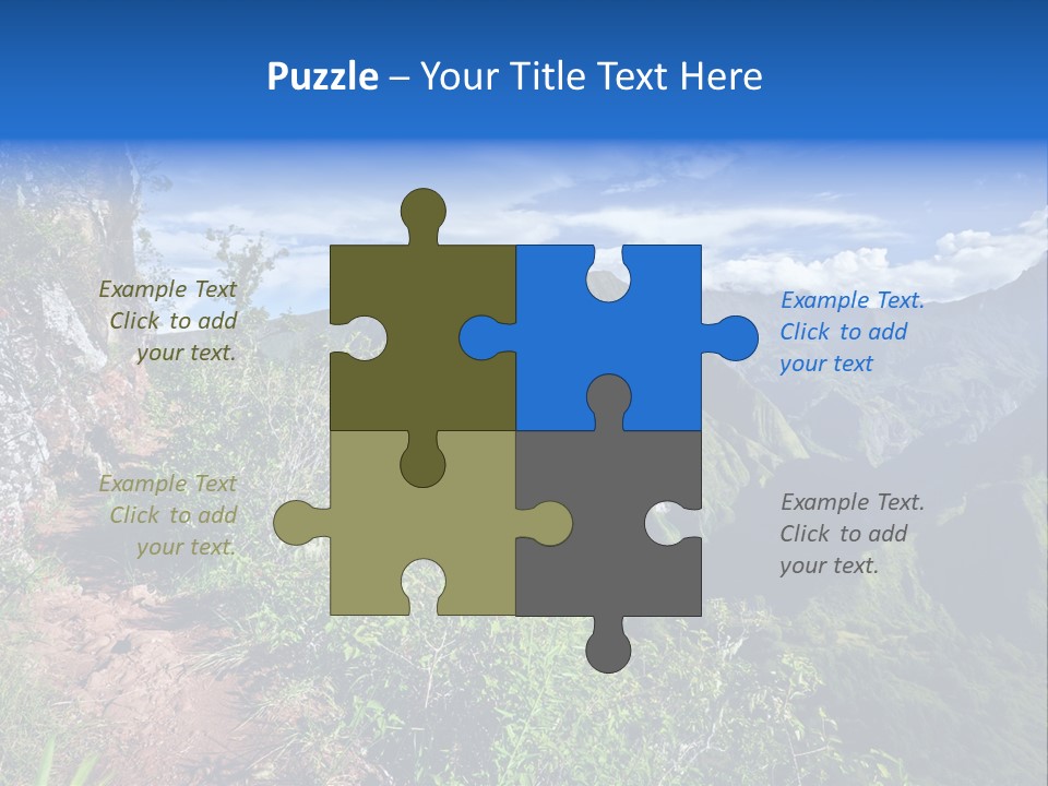Indian Summit Mountain PowerPoint Template