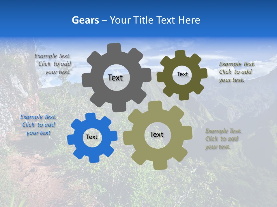 Indian Summit Mountain PowerPoint Template