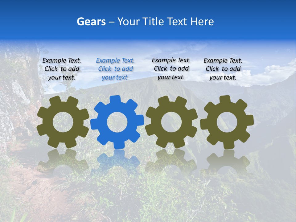 Indian Summit Mountain PowerPoint Template