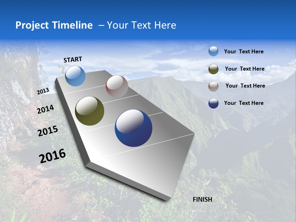 Indian Summit Mountain PowerPoint Template