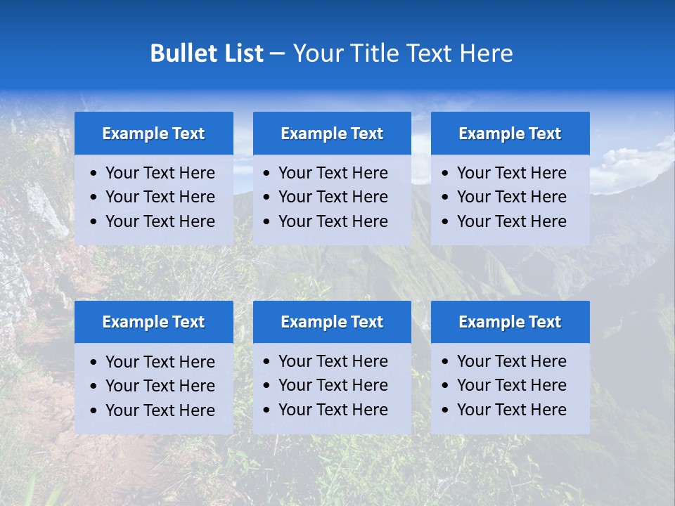 Indian Summit Mountain PowerPoint Template