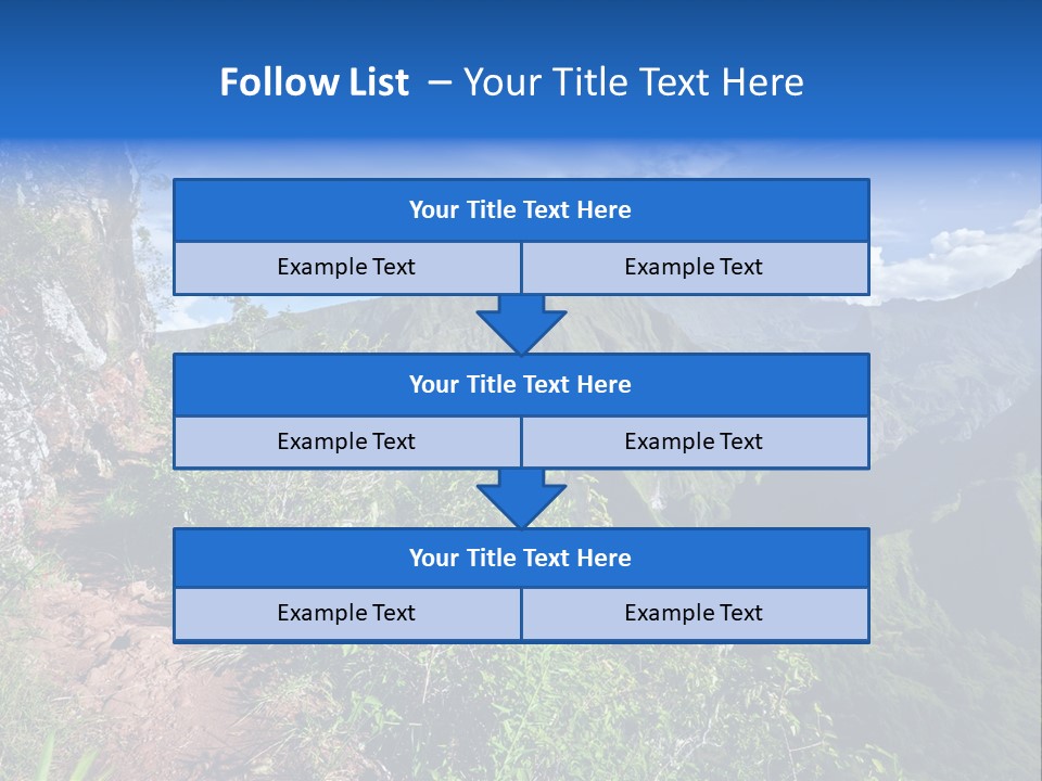 Indian Summit Mountain PowerPoint Template