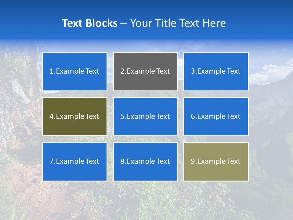 Indian Summit Mountain PowerPoint Template