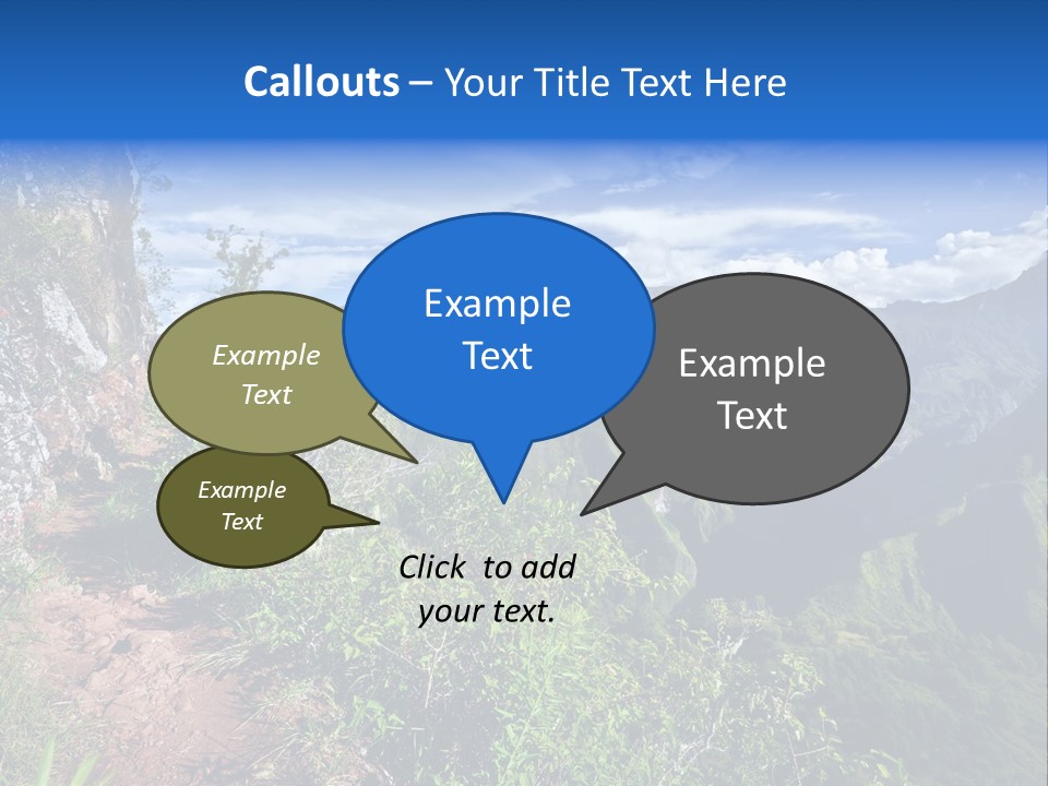 Indian Summit Mountain PowerPoint Template