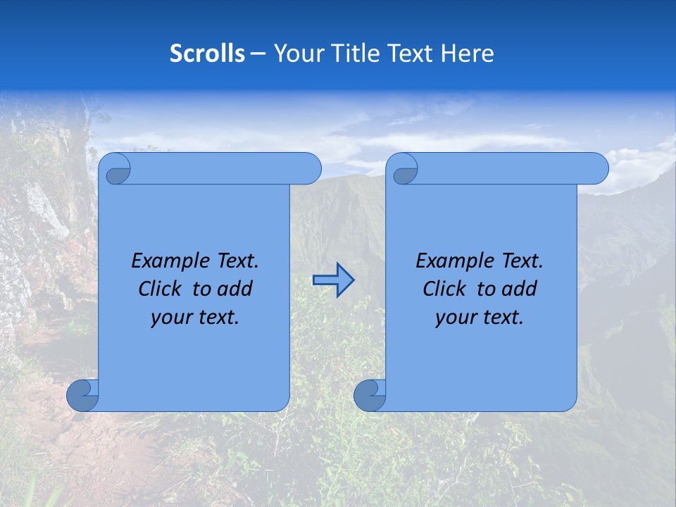 Indian Summit Mountain PowerPoint Template