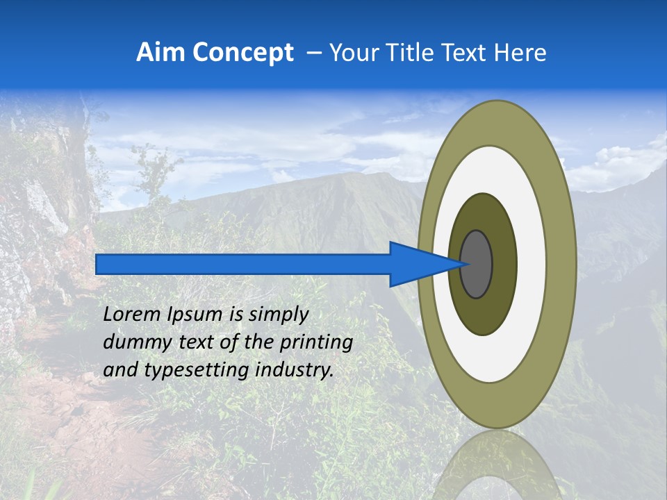 Indian Summit Mountain PowerPoint Template