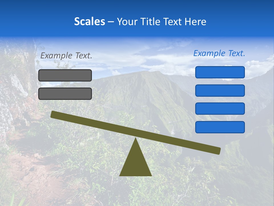 Indian Summit Mountain PowerPoint Template