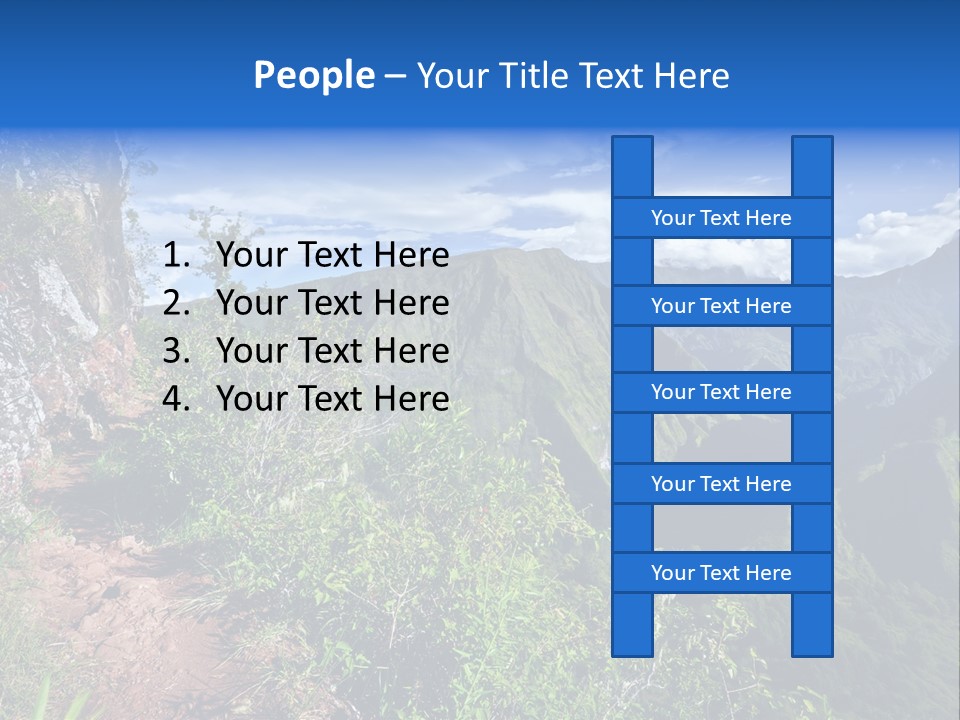 Indian Summit Mountain PowerPoint Template