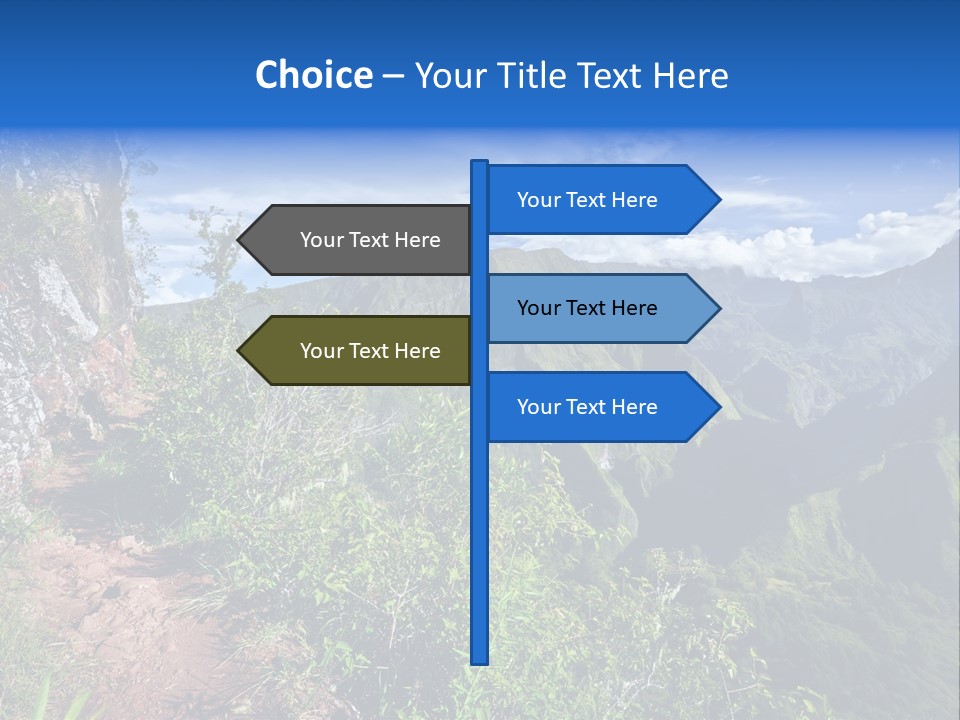 Indian Summit Mountain PowerPoint Template