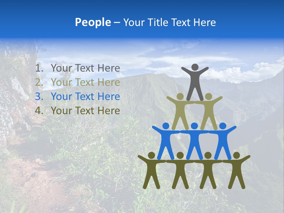 Indian Summit Mountain PowerPoint Template