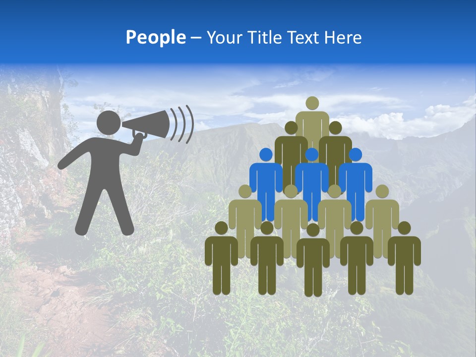 Indian Summit Mountain PowerPoint Template