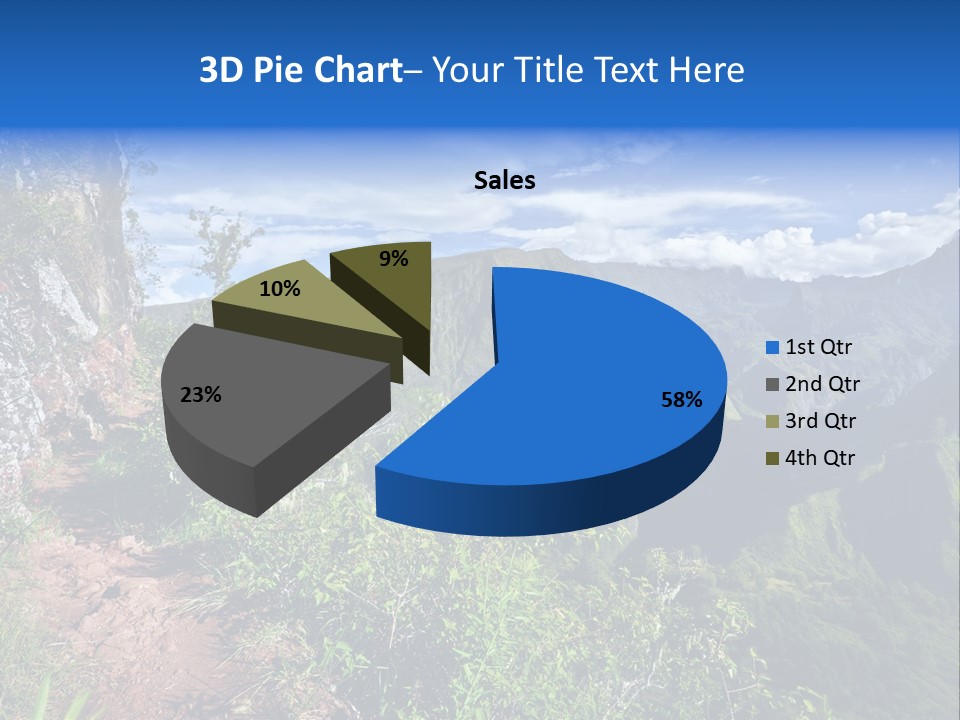Indian Summit Mountain PowerPoint Template