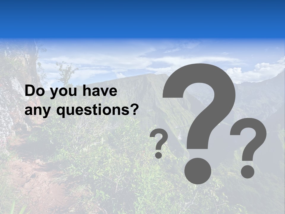 Indian Summit Mountain PowerPoint Template