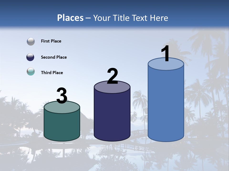 Nature Blue Relax PowerPoint Template