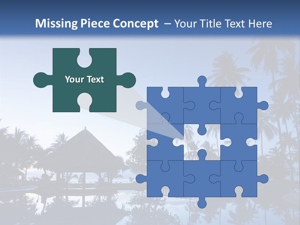 Nature Blue Relax PowerPoint Template