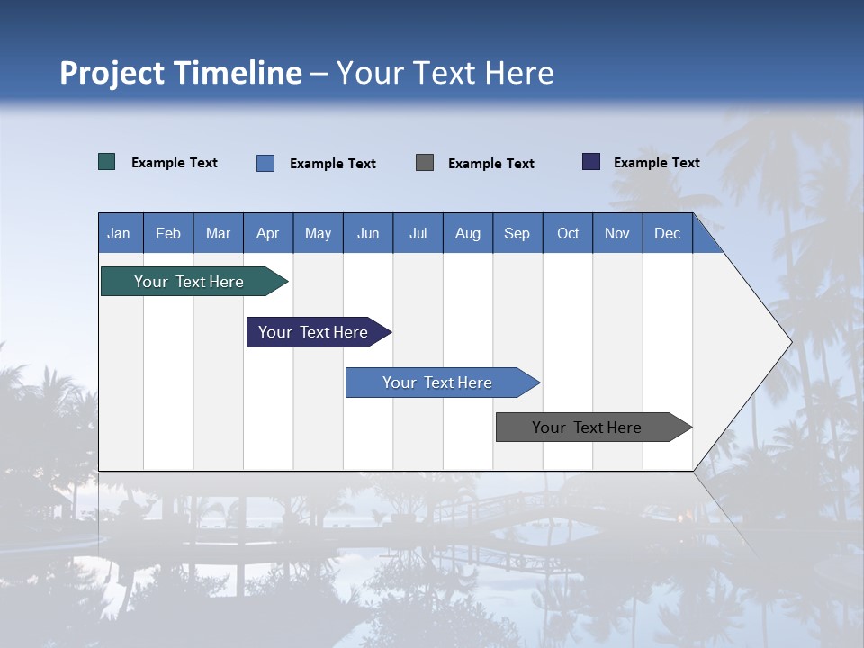 Nature Blue Relax PowerPoint Template